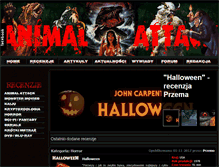 Tablet Screenshot of animalattack.pl